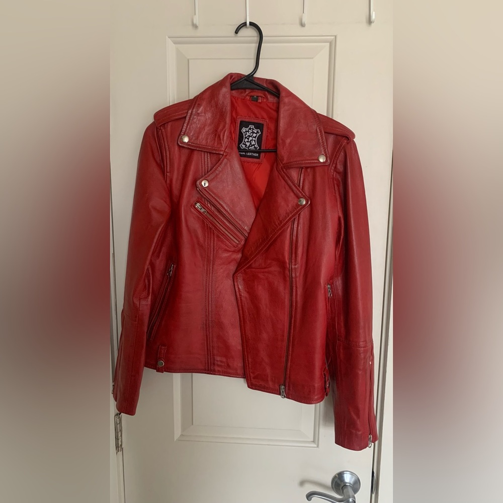 Red Leather Jacket